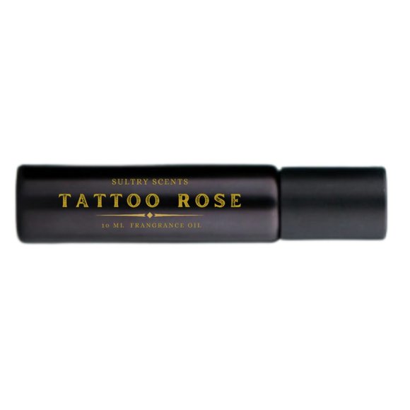 TATTOO ROSE FRAGRANCE OIL ROLLERBALL - Picture 2 of 4